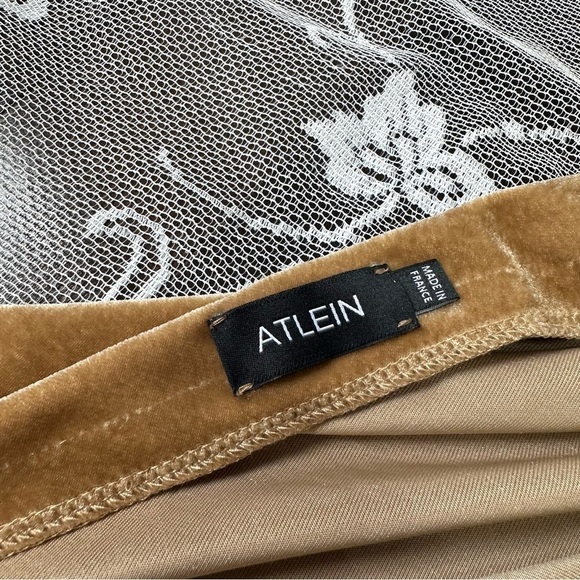 Atlein One Shoulder Velvet Top - Picture 11 of 14